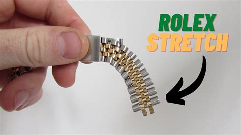 how to fix rolex bracelet stretch|rolex band stretch repair near me.